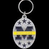 NCAA Team Logo Key Ring - Michigan Wolverines