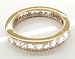 2.00 Carat Princess Diamond Eternity Ring in 18ct Solid Yellow Gold
