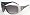 Transparent Gray/Grey-White w/ Gray Gradient Lens