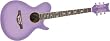 Daisy Rock WildWood Acoustic Short Scale Guitar, Purple Daze