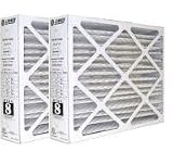 20x25x6 MERV 8 Aprilaire Space-Gard Replacement Furnace Filters (Case of 2)