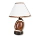 Ore International Ceramic Football Table Lamp