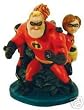 DISNEY HARMONY KINGDOM THE INCREDIBLES FIVE AGAINST ONE