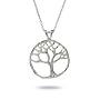 Sterling Silver Tree Of Life Pendant Length 16 inc&hellip by Eve's Addiction