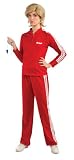 Rubie's Costume Co Women's Glee Sue's Red Track Suit Adult Costume