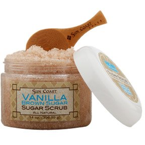 Sun Coast Sugar Scrub (14 oz, Vanilla Brown Sugar)