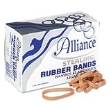 Alliance Sterling Ergonomically Correct Rubber Bands, No. 64, 0.25
x 3.5 Inches, 440 per 1 lb Box (24645)