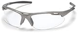 IMAGE OF Pyramex Avante Safety Eyewear, Clear Lens With Silver Frame