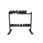 Amber Sports Space Saver 2-Tier Dumbbell Rack