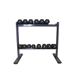 Amber Sports Space Saver 2-Tier Dumbbell Rack