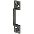 Prime-Line Products K 5010 Screen Door Strike Plate with Shims, Black