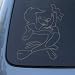 WOODY WOODPECKER - Vinyl Decal Sticker #A1377 | Vinyl Color: Silver