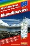 Skandinavien / Nord-Europa Atlas: Stra&szlig;enkarten 1 : 800 000 - Sehensw&uuml;rdigkeiten, Citypl&auml;ne, Transitpl&auml;ne, &Uuml;bersichtskarte Europa 1 : 4.5 Mio., Index - Hallwag K&uuml;mmerly & Frey