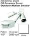 Rs110-1fw Leviton Decora Occupancy Sensor Outdoor Resi Series