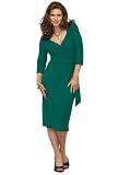 Avenue Plus Size Natalie Wrap Dress