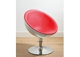 Pod Chair - Red/Cream