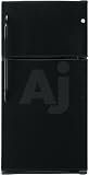 Review GE  / GE GTS21KBXBB 21 cu. ft. Top Freezer Refrigerator with 4 Spill Resistant Glass Shelves, Gallon Door Storage, Illuminated Temperature Controls and Optional Ice Maker: Black