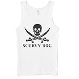 Scurvy Dog - Pirates, Skulls, and Scary Women's Tank Top