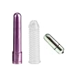 California Exotics / Swedish Erotica Waterproof Micro Massager with Silicone Sleeve Penis Vibrator Adult Sex Toy Kit
