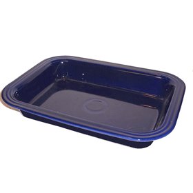 Fiesta 9 Inch by 13 Inch Lasagna Baker, Cobalt by Fiestaware