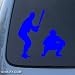 BASEBALL - Base Ball Sport - Car, Truck, Notebook, Vinyl Decal Sticker #1206 | Vinyl Color: Blue