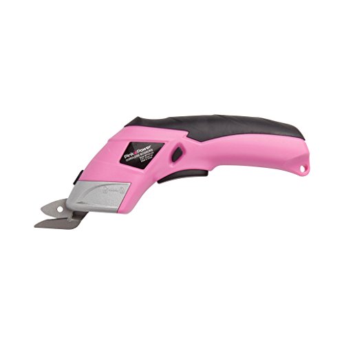 Pink power 3.6v lithium ion pink cordless scissors with…