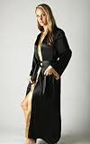 Gorgeous Long Satin Robe, Sleepwear for Women by Mystic Clothing