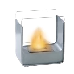 TV Das Original 3235 Tisch Feuer by Kamin Maxx, silber