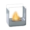 TV Das Original 3235 Tisch Feuer by Kamin Maxx, silber