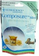 Composure Mini Bite-Sized Chews For Small Dogs, 30 Chews