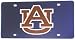 Auburn Tigers Silver Laser Cut License Plate - SET OF 6 - Sports Merchandise