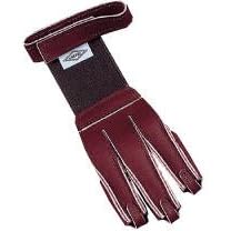 NEET TRADITIONS 3-FINGER BURGANDY GLOVE -- MEDIUM by 