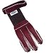 Sporting Goods : NEET TRADITIONS 3-FINGER BURGANDY GLOVE -- LARGE