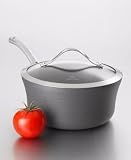 Calphalon Contemporary Nonstick 1-1/2-Quart Saucepan with Glass Lid