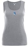 New York Rangers Womens Fan Tank Top (Grey) - Medium