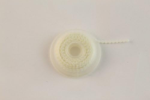 Dental Orthodontic Elastic Chain. 1 Spool. Short. White.