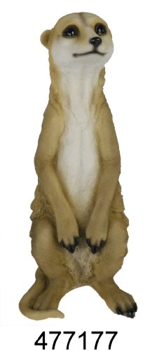 ++Süßes *Erdmännchen* Gartenfigur wetterfest 31cm