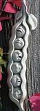 Stone SWEET PEA SEXTUPLETS Food VEGETABLE Face PLAQUE Sculpture by GEORGE Carruth Studio # 1106