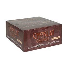 Click here to buy Choklat Crunch-Bionutritional Research Croup Protein Bars, 12 Bars Dark Chocolate by Choklat Crunch.