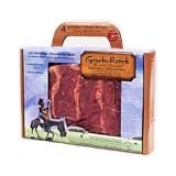 Grass-fed Four-pack New York Strip Steaks (12oz each/Total: 3lbs), vacuum sealed, fresh, never frozen!