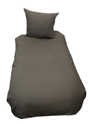 Pfeiler Wasche 2468 Bettwasche Seychelles Leinen Anthrazit 135 X 200 Mit 80 X 80 Cm Uvhyhhha 82