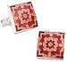 Crimson Burst Cufflinks