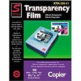 SILXTR26511 - Copier Transparencies, 4.0mil, 8-1/2x11, 100/BX, Clear