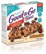 South Beach Diet Good to Go Fiber Bar, Fudge Graham, 5 Count by South Beach Diet