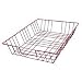 HG58167 Hago Folio Plastic Coated Wire Letter Tray A4 Red 580067