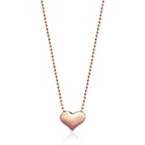 Alex Woo Little Vegas 14k Rose Gold Heart Pend