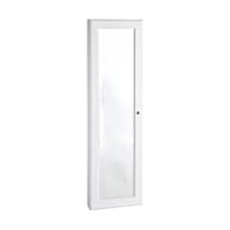 Hot Sale SEI Wall-Mount Jewelry Mirror, Frosty White
