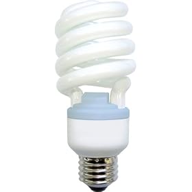 GE 75408 26-Watt CFL Spiral Reveal Light Bulb, 100-Watt Equivalent