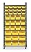 Storelogic 1UGK7 Bin Storage Rack, Single Sided, W 33, D 15