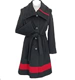 31iR%2BgpXMiL. SL160  Searle Womens Wool Coat Black/Red 14